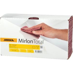 Mirlon Total 115x230mm Vf 360 Kırımızı Yırtılmaz Zımpara 25'li Paket